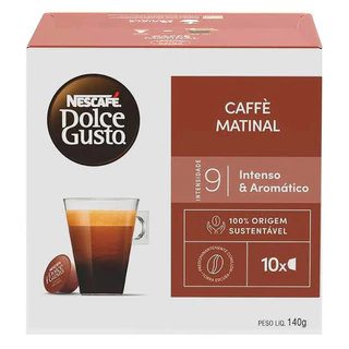 Café em Cápsula Nescafé Dolce Gusto Caffe Matinal 10 Cápsulas