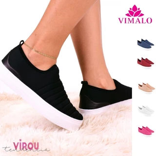 -TÊNIS SLIP ON FEMININO- SHOES 02 VIMALO em Oferta na Shopee