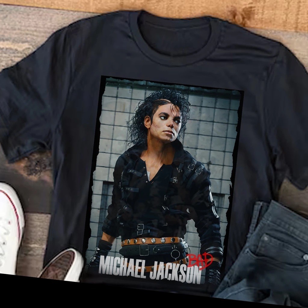 Camiseta Michael Jackson 2025 font t-shirt | Shopee Brasil