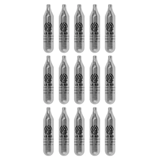 15 Cilindros Co2 12g Airsoft Leão Modelismo Sem Rosca