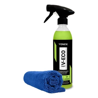 Produto Para Lavar Carro E Moto À Seco V-Eco Fast Vonixx 500 ml