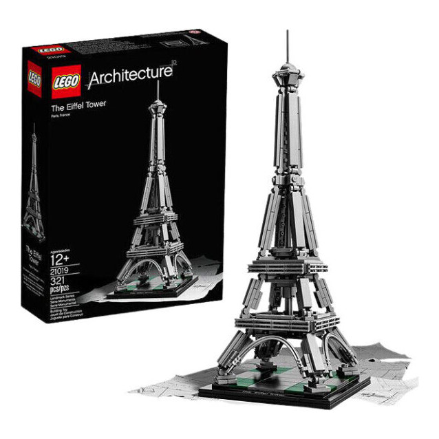 Lego Architecture Effel Tower 21019 Completo Original | Shopee Brasil