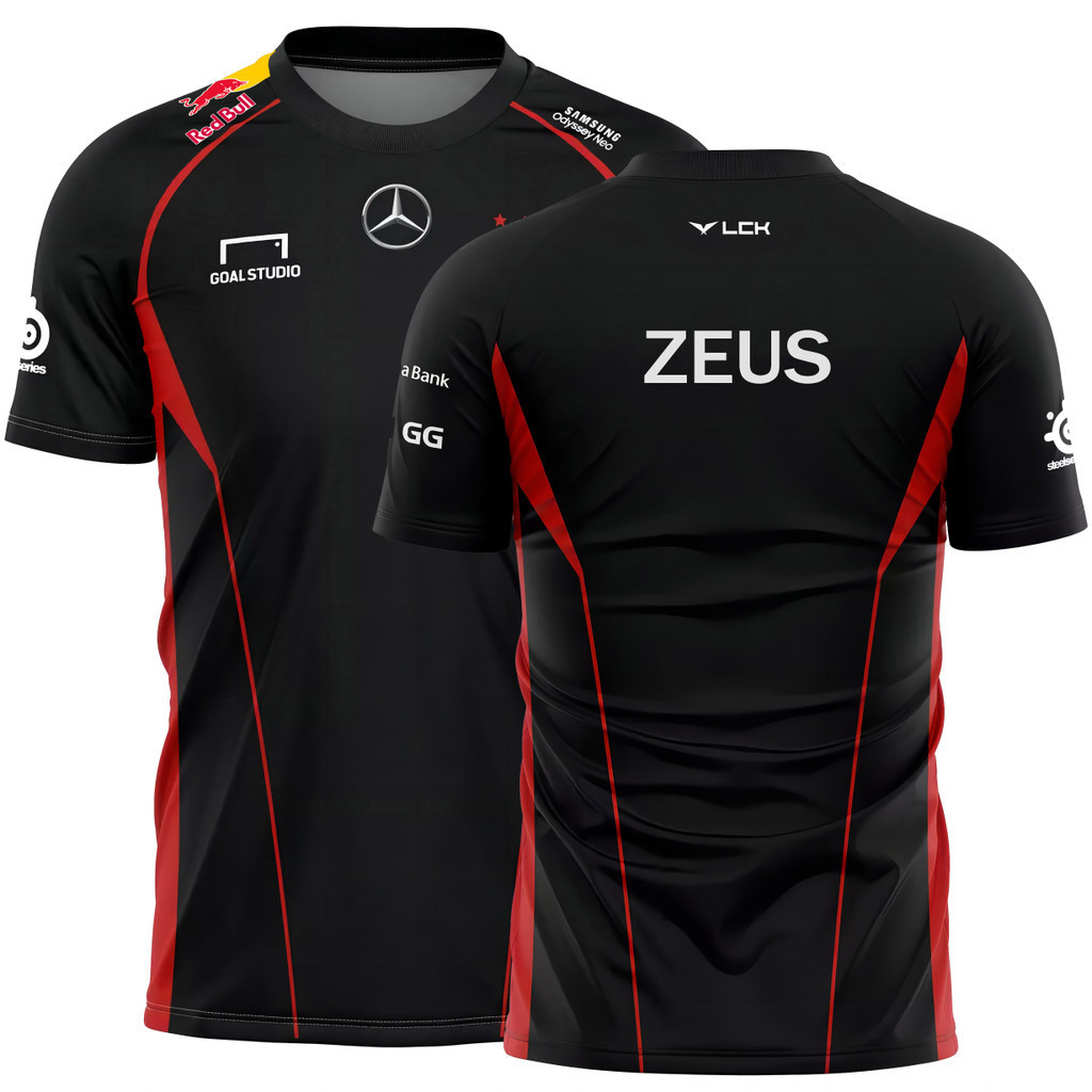 LCK 2024 T1 Camiseta Uniforme Jersey FAKER Keria Gumayusi Oner