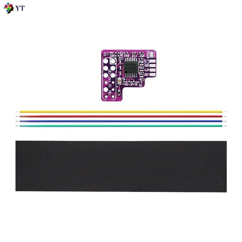 Kit N64 RGB Para Consoles N64 NTSC Módulo Chip Nintendo 64 De Saída Modificado Fácil Instalação De Usar