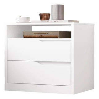 Mesa De Cabeceira Criado Quarto Retro 2 Gavetas