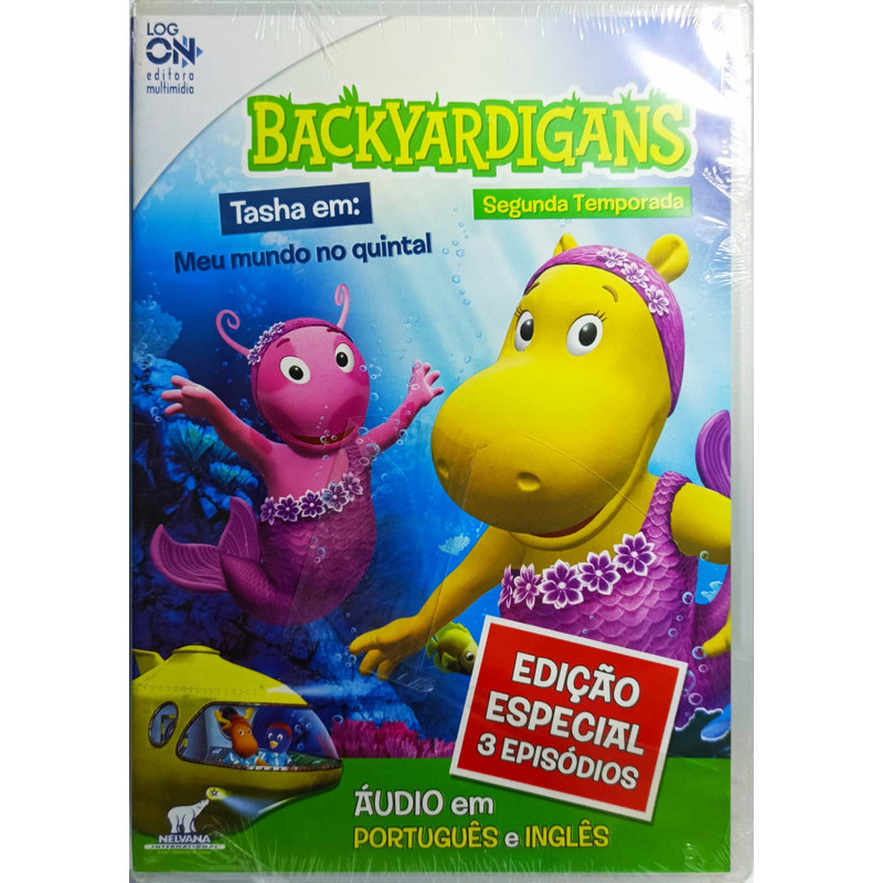 Dvd Backyardigans Tasha Meu Mundo no Quintal (2ª Temporada) | Shopee Brasil