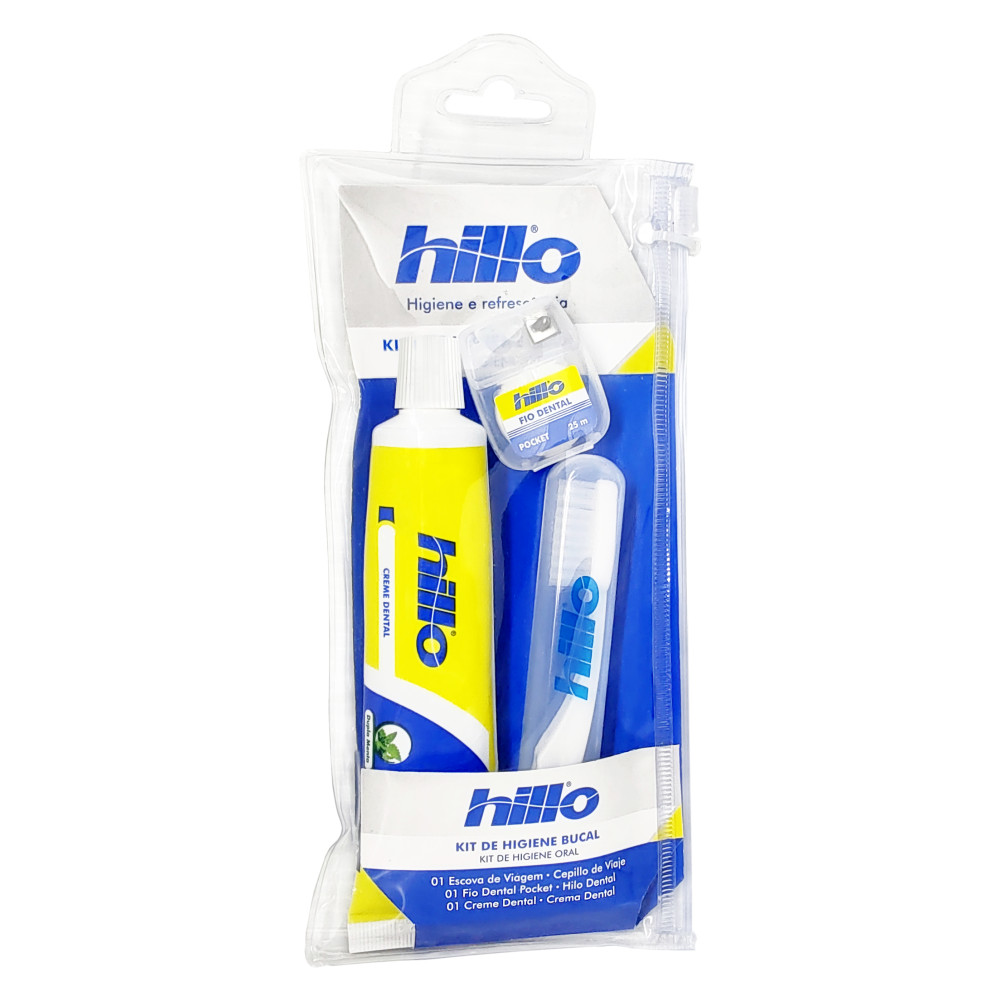 Kit de higiene bucal c/creme / HILLO | Shopee Brasil