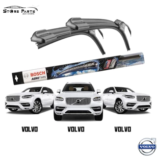 Par Palhetas Limpador De Para-brisa para Carro Original Bosch Aerotwin Volvo