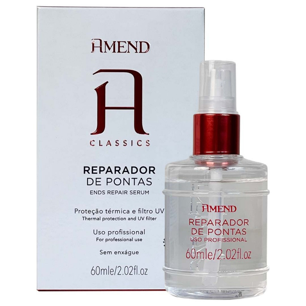 REPARADOR DE PONTAS SECAS TRADICIONAL 60ML AMEND - ÓLEO COM PROTEÇÃO ...