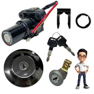 Kit Chave Ignição Completa Yamaha YS250 Fazer 2006/2008