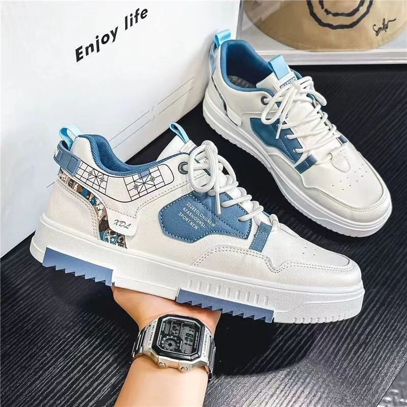 Zile Casual sports Shoes Tênis Esportivo Masculino Branco Respirável