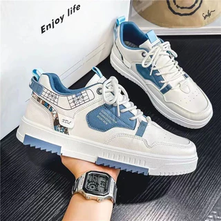 Zile Casual sports Shoes Tênis Esportivo Masculino Branco Respirável