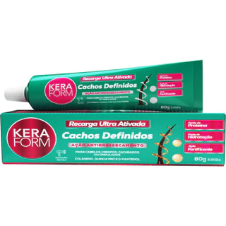 Recarga Ultra Ativada Keraform Cachos Definidos | Ativador de Cachos | Cabelos Cacheados