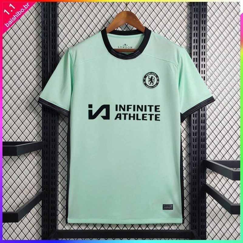 23/24 QEX Equipa terceiro futebol YEIT camisa masculina