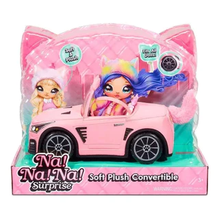 Na Na Na Surprise Carro De Pelúcia Macia Conversível - MGA