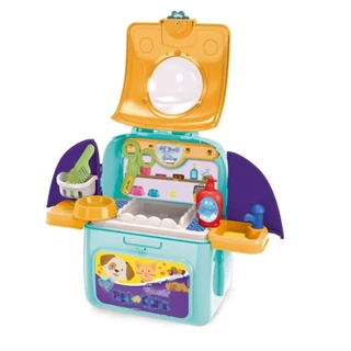 Mochila Pet Shop Care 2 Em 1 Cachorro Branco - F0058-1 FUN