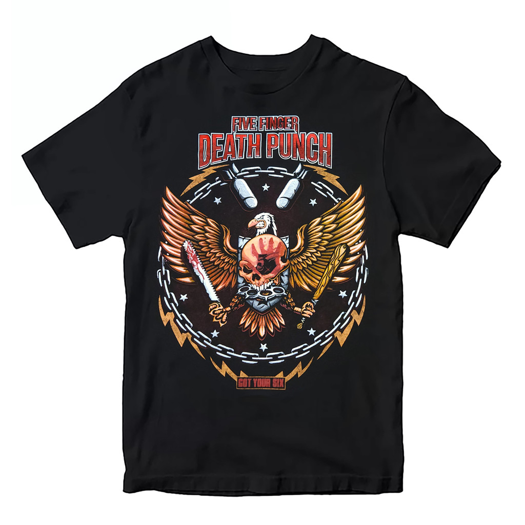 Camiseta Five Finger Death Punch - Original Oficina Rock
