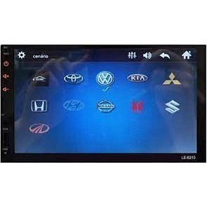 Central Multimídia MP5 com Bluetooth, Porta usb, sd e Espelhamento Via Cabo LE-6310 LELONG