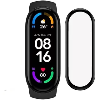Pelicula 3D Para Xiaomi Mi Band 3 /4 /5 /6 /7 /7 PRO /8 + Kit de limpeza Pronta entrega