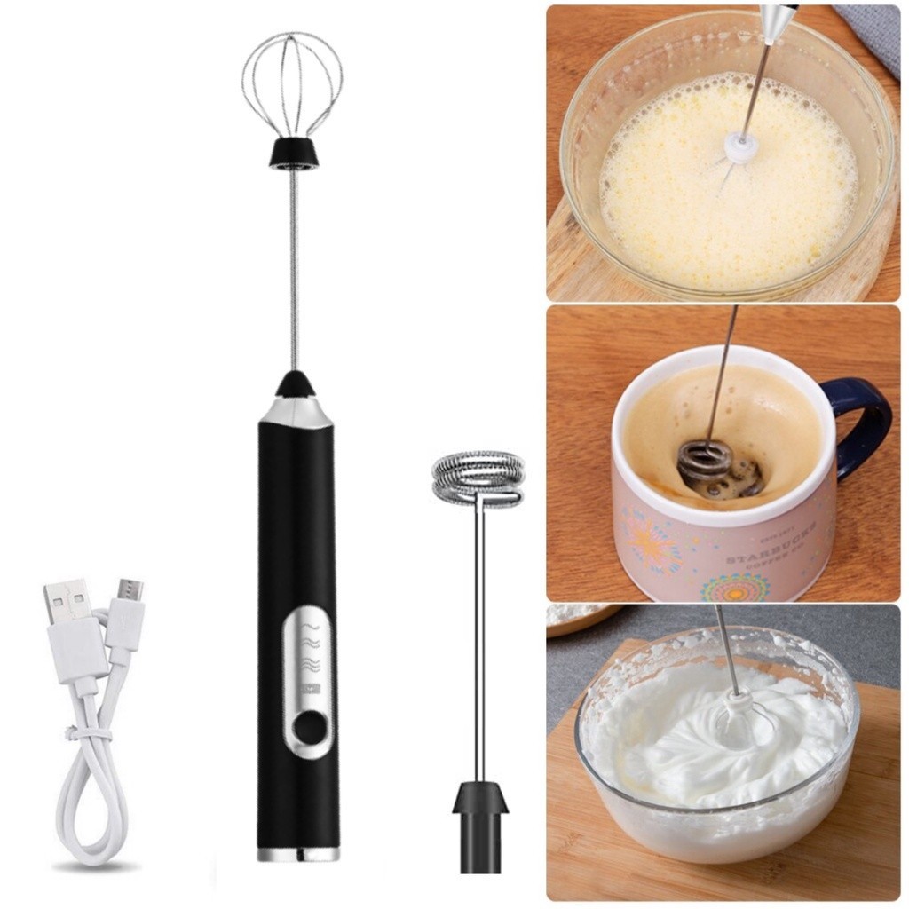 Imagem do produto Mixer Batedor Misturador Mixer Elétrico Para Bebidas Leite Café Clara de Ovos Envio Imediato!!! 2