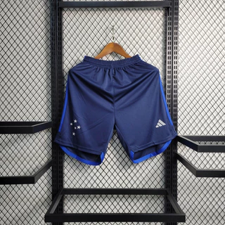 23-24 Cruzeiro Home Shorts Tamanho S-Xxl Camisa De , Versão Tailandesa Da Futebol 1 : 1