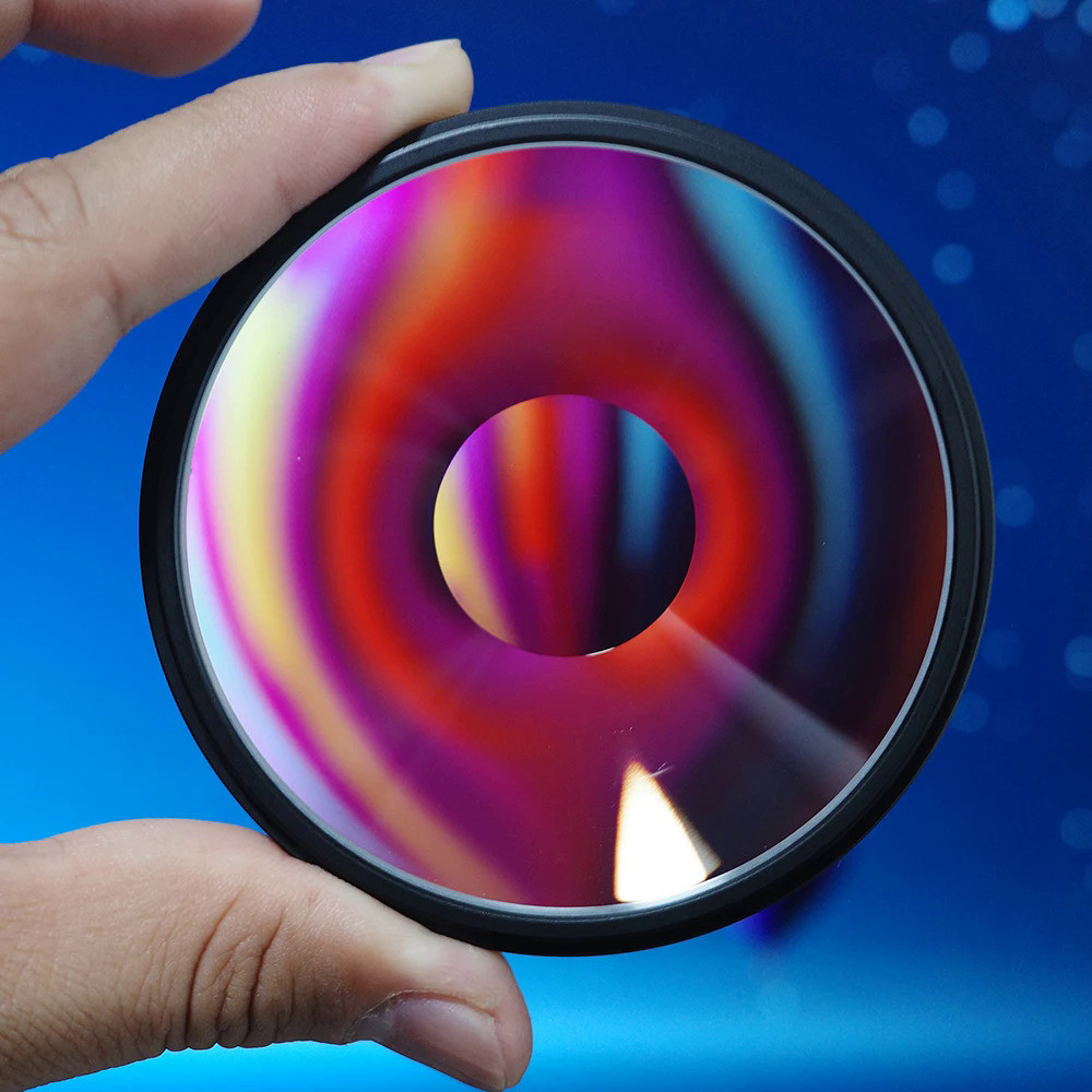 Filtre Photo Split Halo FX 77 Mm - Effet Double Face, Verre Optique, Pour Objectif