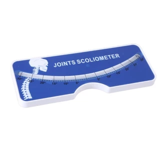 Scoliosis Testing Meter Metal Spine Measuring Tool for Hospital 0‑30° Testing Protractors