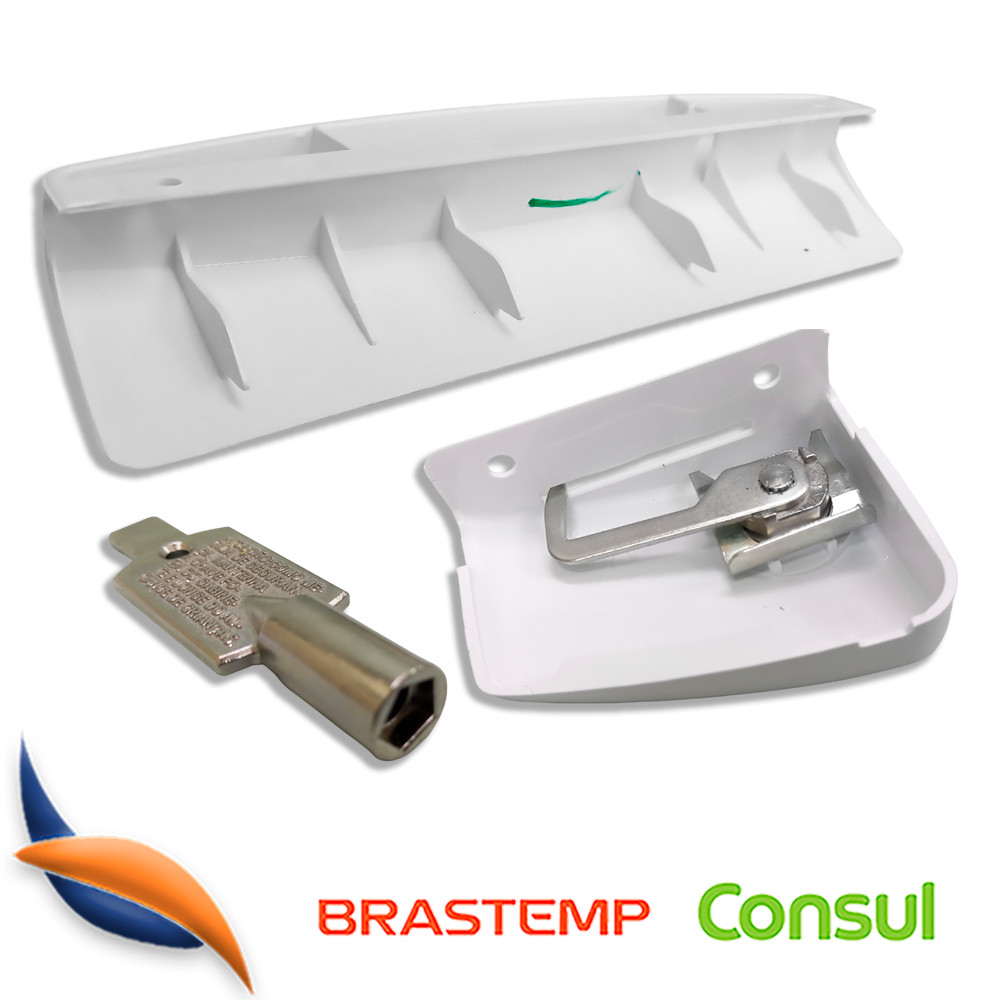 フジイ Puxador Fechadura Chave Porta Freezer Consul 001015400 / 326041882