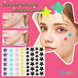 36pcs/sheet Acne Patch PE Cobertura Em Forma De Estrela Colorida De Patches De Espinhas