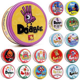 30/55PCS Dobble Jogo Cartão Spot It Table Board Game LCS5