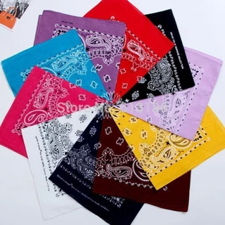 Kit 1/3/6 Peças Bandanas Lenços Para Cabelo - Moda Rock e Pop Com Várias Estampas - Entrega Pronto - WL em Oferta na Shopee