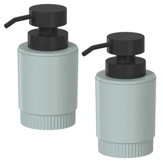 2x Porta Sabonete Liquido de Pia 300ml OU Verde Salvia