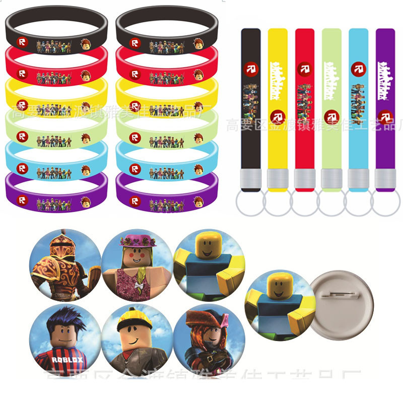 Chaveiro Roblox Crach Pulseira Anime Personagem J Ias De Anivers Rio Sg 11134201 7rd4l