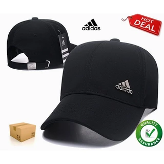 Topi Adidas Metal De Alta Qualidade Logotipo Boné De Baseball Homens Mulheres Chapéu Snaoback Casual Sport Bonés De Golfe Casal Com Alça Ajustável