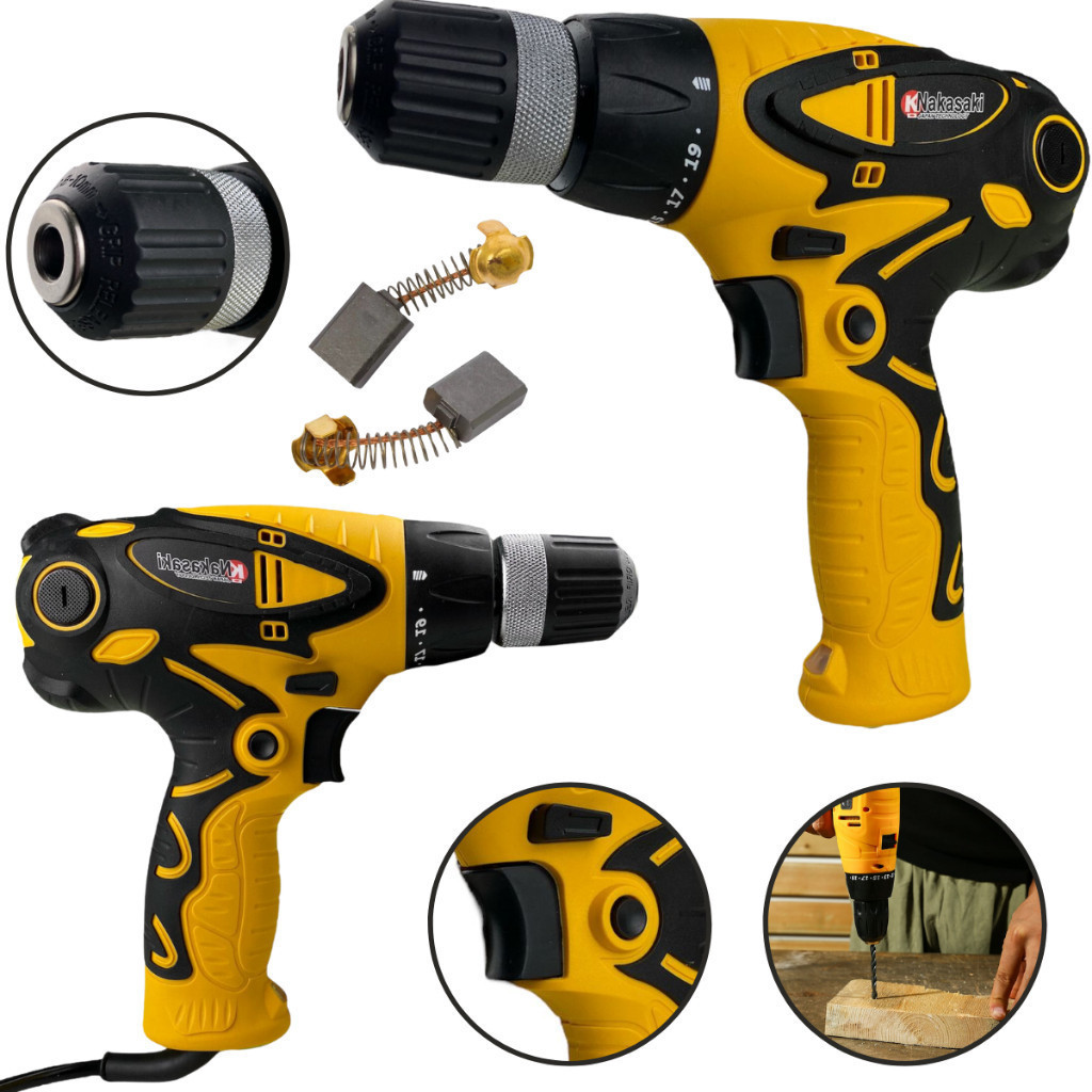 Parafusadeira e Furadeira Eletrica Profissional Multifuncional 400w