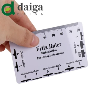 DAIGA Régua De Passo De Cordas , Medição De Ferramentas Luthier Guitarras De Reparo Instrumentos De Guitarra Clássica