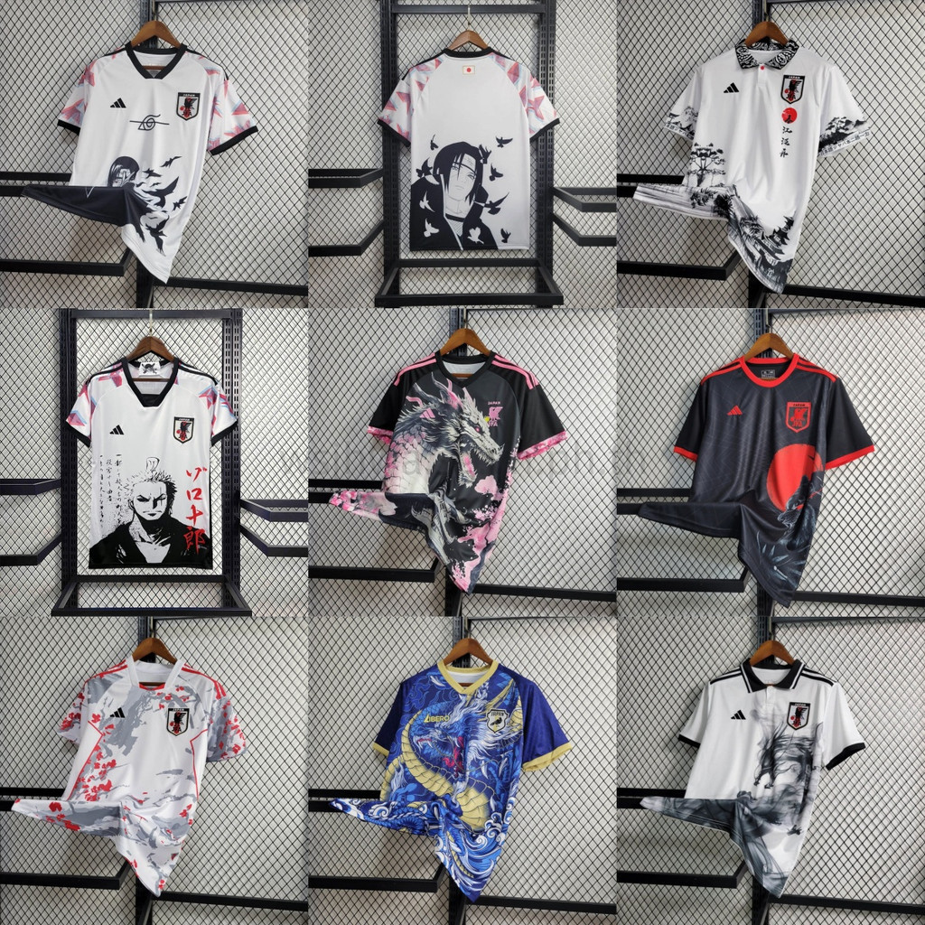 Emissão Dos Fãs | Japan Jersey 2024 Camisa De Futebol Anime S-2XL Nome Personalizado