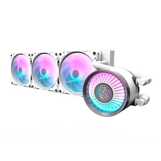 Water Cooler Aigo Darkflash Nebula DN-360, ARGB, 360mm, Branco, DN-360-WH em Oferta na Shopee