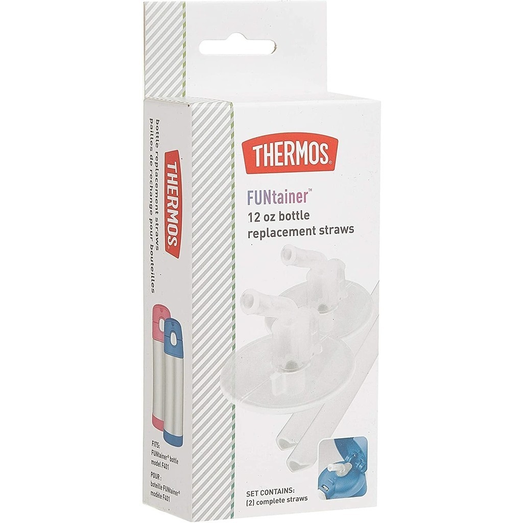 8 Sets Trinkhalme Für Thermos Funtainer 340 Ml Flasche F401 – Silikon-Strohhalme Mit Reinigungsbürsten