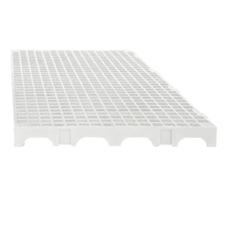 Kit 2 Estrado Piso Pallet Plástico Resistente 25x50 Branco
