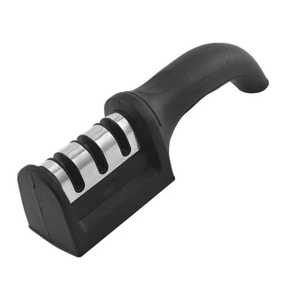 Amolador Afiador De Facas 3 Afiações Linha Profissional em Oferta na Shopee