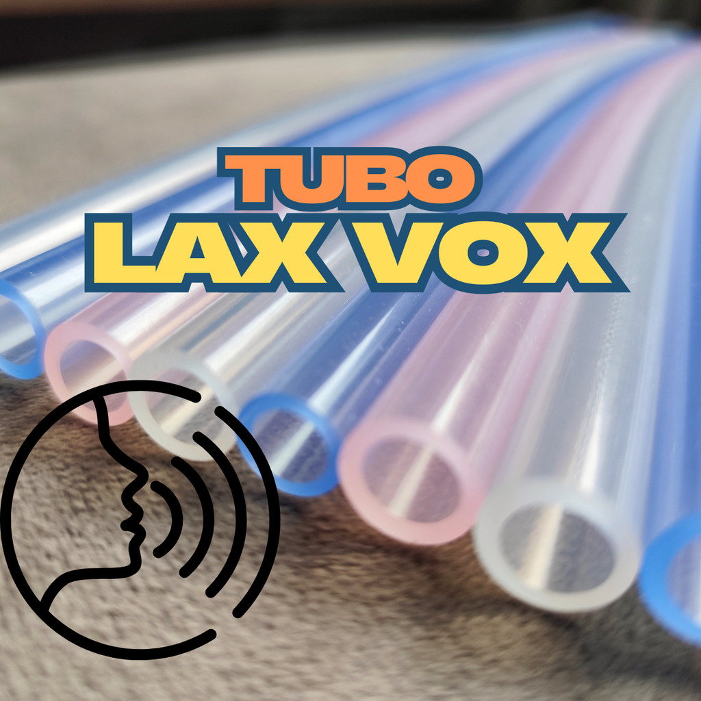 Lax Vox Tubo Canudo Ressonancia Original Exercicio Vocal Silicone ...