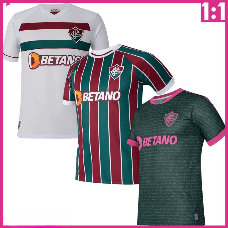 Camisa Fluminense 2023 Home/Fora/Terceiro moletom tailandês 1:1