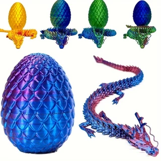 Dragão Impresso 3d , Presente De Ano Novo Chinês , Brinquedo Descompressão Novidade Páscoa Do Voador (Sem Casca De Ovo)