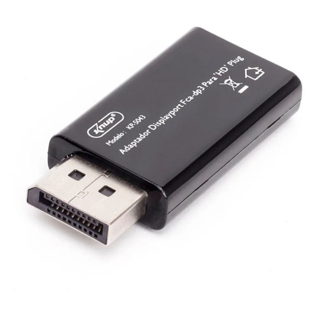 Adaptador Conversor Cabo Displayport Fca-dp3 Para Hdmi