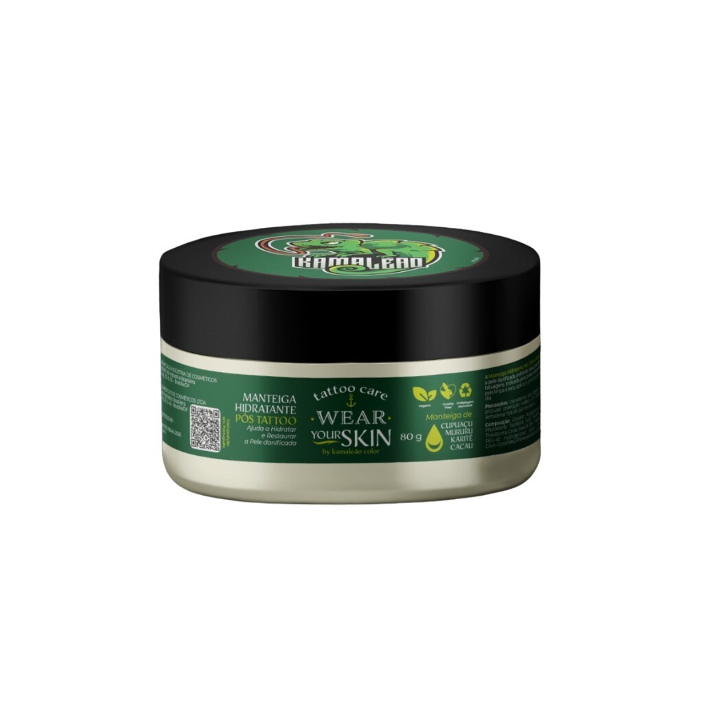 🧴 Kamaleao Color Manteiga Hidratante Pos Tattoo 80Gr ✨