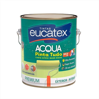Tinta Para Azulejos Epóxi Base Água Eucatex 3,6l - Branco