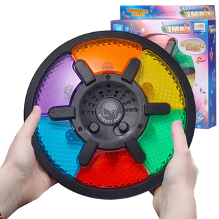 Jogo de Memória Jogo de Memória Eletrônico Handheld com Luz e Som Enigma Jogo Interativo Criativo Brinquedo Memória Treinamento