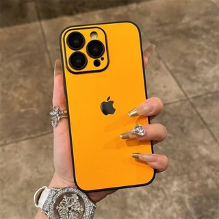 Capa Estojo De grano fino Sencillez Luxo ultra Para iPhone 15 14 13 12 11 Pro Max Cuero de Protección de la lente