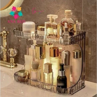 ANA 1108  Organizador Prateleira Diamante Acrílico Porta Maquiagem Beleza linhas em Oferta na Shopee
